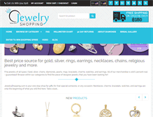 Tablet Screenshot of jewelryshopping.com